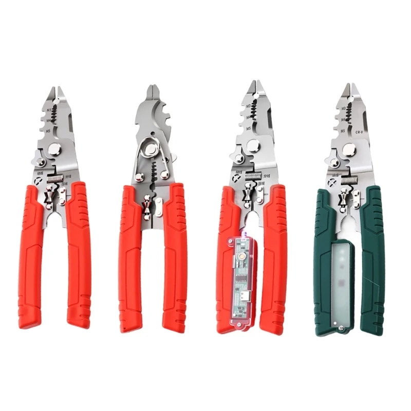 A2BE Professional Electrician Wire Tool Cable Wire Stripper Cutter Crimper Automatic Multifunctional Crimping Stripping Plier
A2BE Professional Electrician Wire Tool Cable Wire Stripper Cutter Crimper Automatic Multifunctional Crimping Stripping Plier