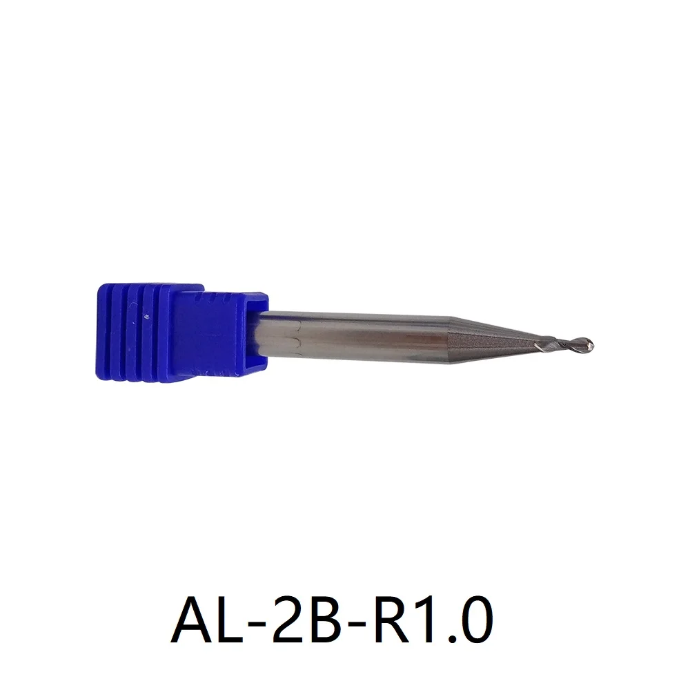 ZCC Solid Carbide 2 Flute Ball Nose End Mill AL-2B-R1.0 R1.5 R2.0 R2.5 R3.0 R4.0 R5.0 R6.0
ZCC Solid Carbide 2 Flute Ball Nose End Mill AL-2B-R1.0 R1.5 R2.0 R2.5 R3.0 R4.0 R5.0 R6.0