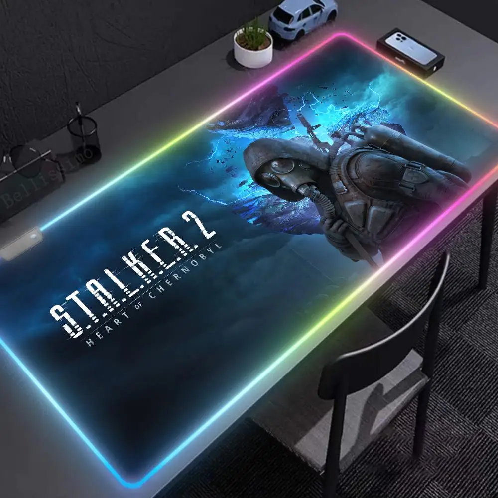 Mouse Pad Esports Anime RGB S_stalkerS 2 Desk accessories PC Gaming case Non-Slip Rubber computer mat Edge locking Luminescence
Mouse Pad Esports Anime RGB S_stalkerS 2 Desk accessories PC Gaming case Non-Slip Rubber computer mat Edge locking Luminescence