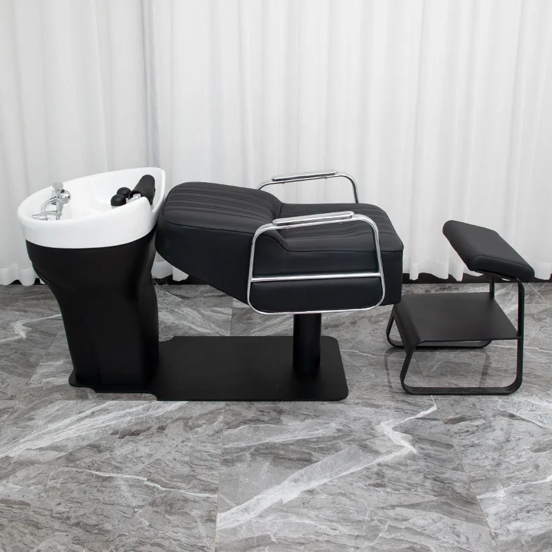 Shower Hair Shampoo Chair Ergonomics Lounge Stylist Hair Salon Shampoo Chair Barber PU Leather Furniture Letto Di Lavaggio MHXFY
Shower Hair Shampoo Chair Ergonomics Lounge Stylist Hair Salon Shampoo Chair Barber PU Leather Furniture Letto Di Lavaggio MHXFY