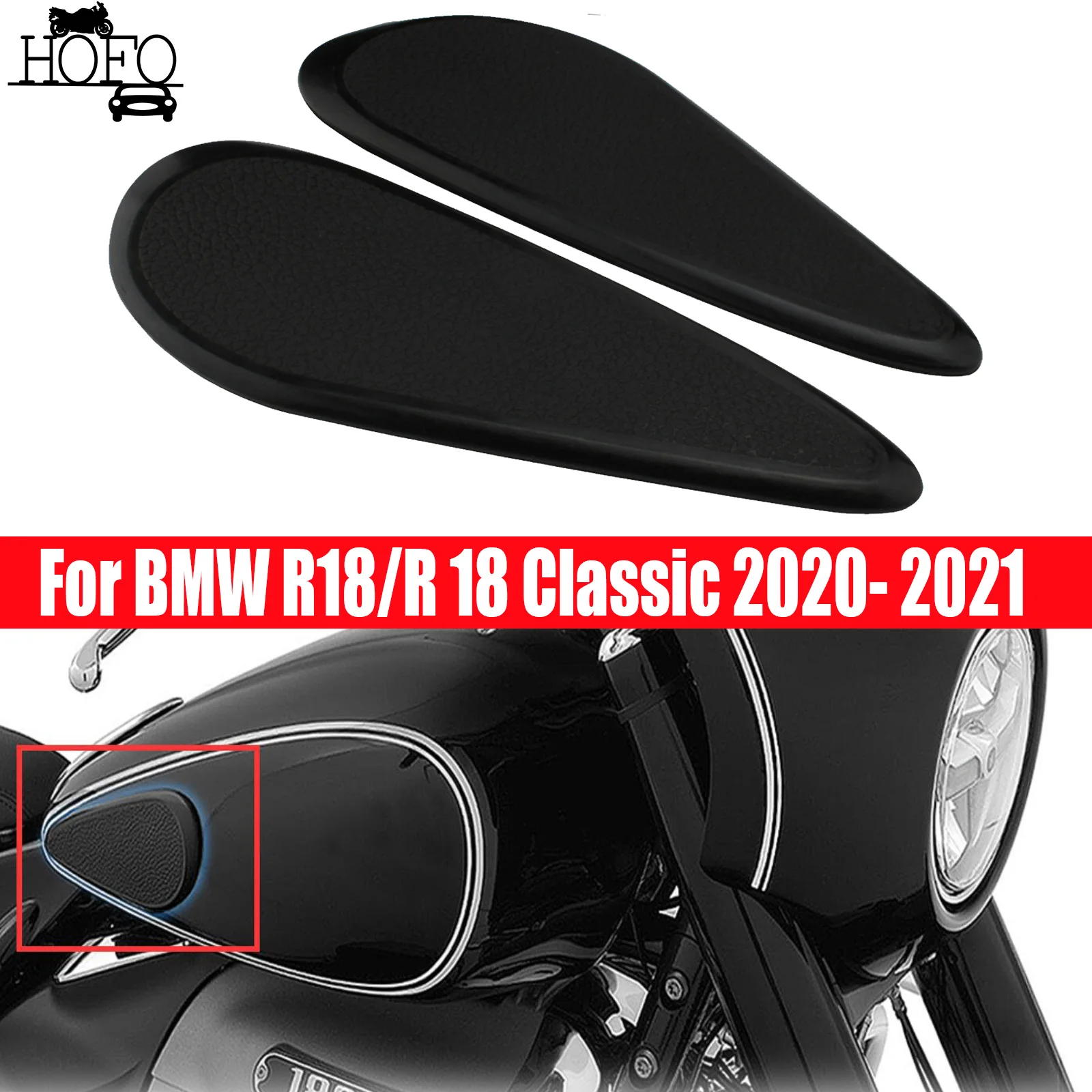 For BMW R18 2x Fuel Tank Pad Scratch Protector Non-slip Rubber Stickers Black
For BMW R18 2x Fuel Tank Pad Scratch Protector Non-slip Rubber Stickers Black