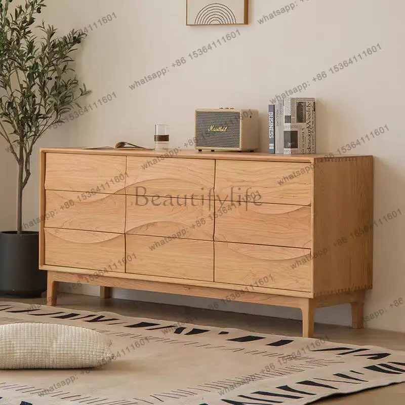 Nordic solid wood nine-bucket cabinet, living room storage TV eight-bucket cabinet can be customized
Nordic solid wood nine-bucket cabinet, living room storage TV eight-bucket cabinet can be customized
