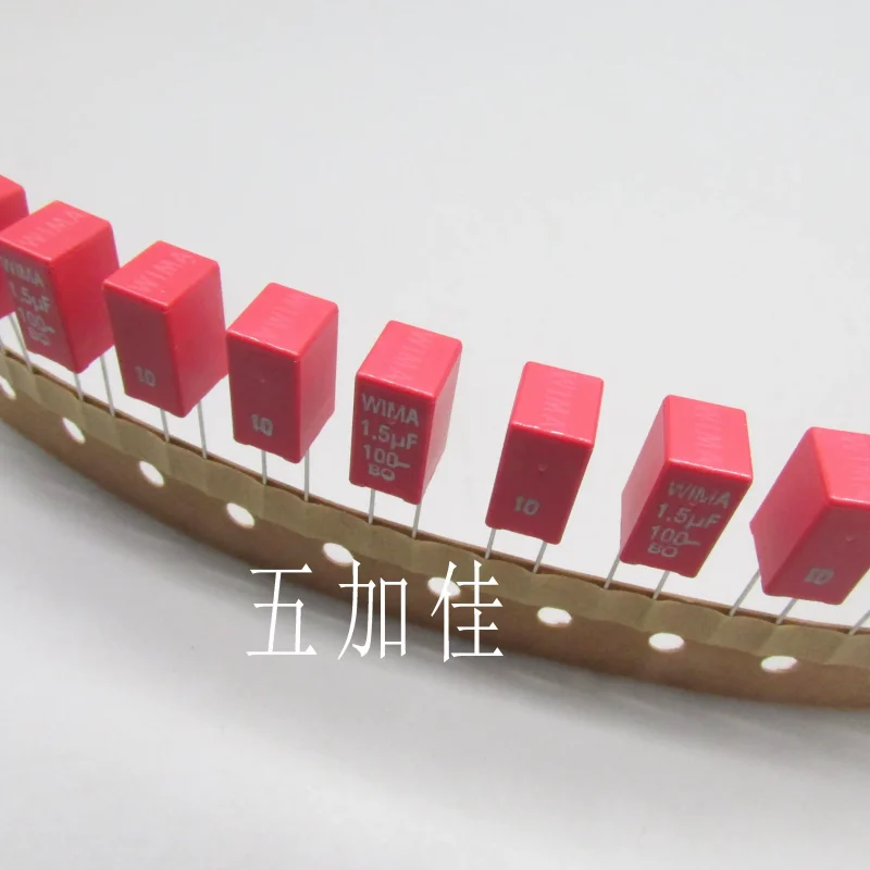 10-100pcs German MKS-2 100V1.5UF MKS2D041501M00K100 8.5 * 14 * 7.2 film capacitor
10-100pcs German MKS-2 100V1.5UF MKS2D041501M00K100 8.5 * 14 * 7.2 film capacitor