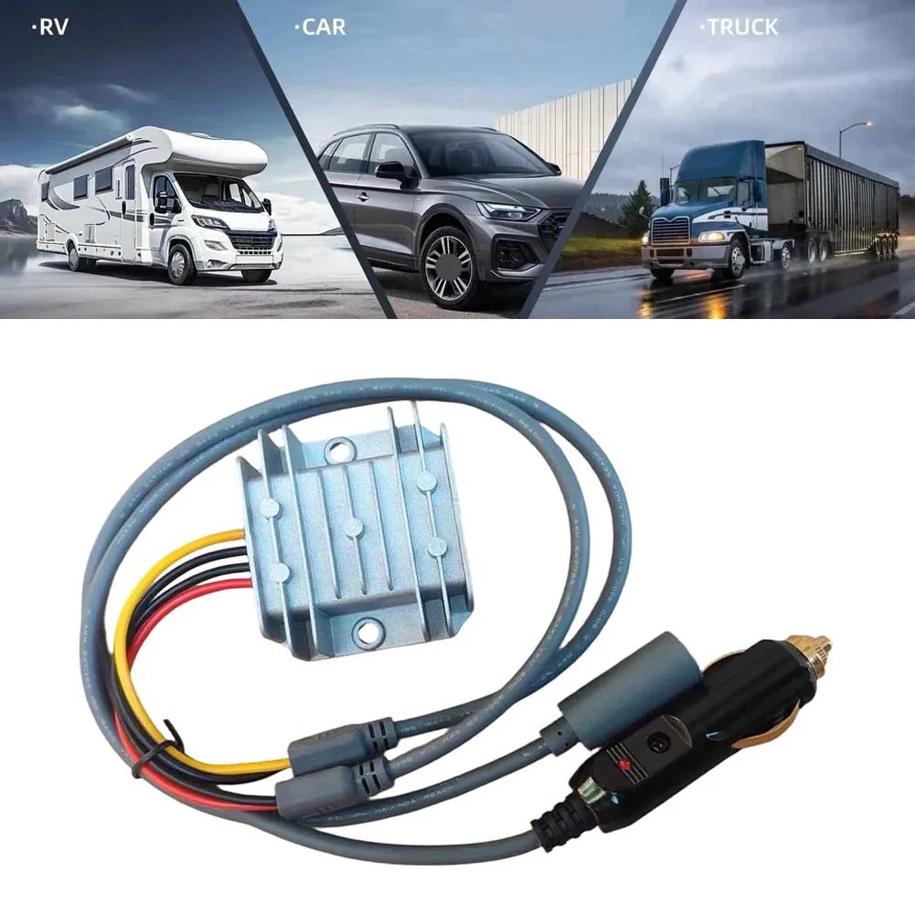 For Trucks For RVs Gray 12V Boost Converter 12V To 30V Power Converter Overcurrent Protection Voltage Regulator
For Trucks For RVs Gray 12V Boost Converter 12V To 30V Power Converter Overcurrent Protection Voltage Regulator