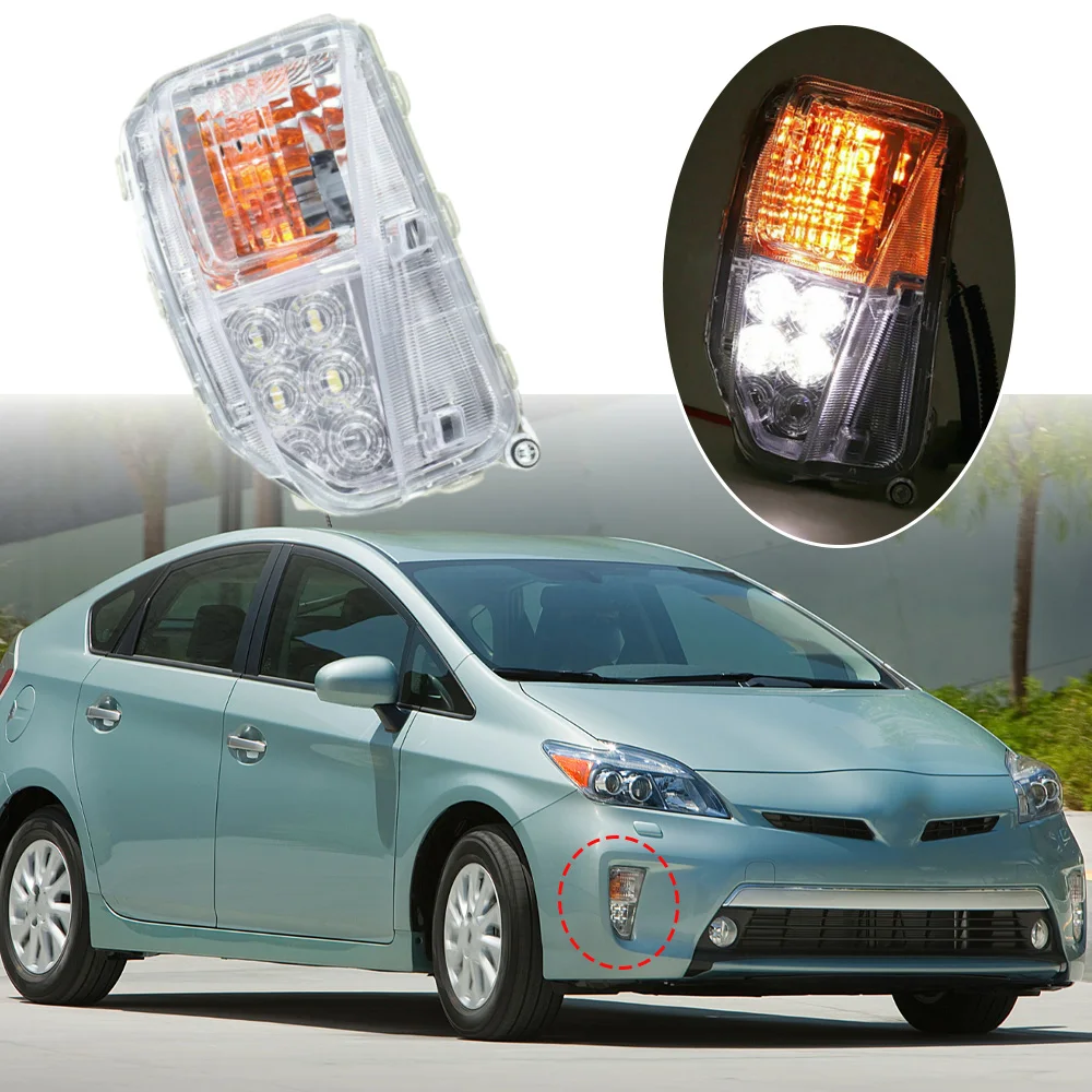 1pc For Toyota Prius 2012 2013 2014 2015 Left Right Side Front Bumper LED Fog Light Assembly Car Led Driving Light DRL Lamp
1pc For Toyota Prius 2012 2013 2014 2015 Left Right Side Front Bumper LED Fog Light Assembly Car Led Driving Light DRL Lamp