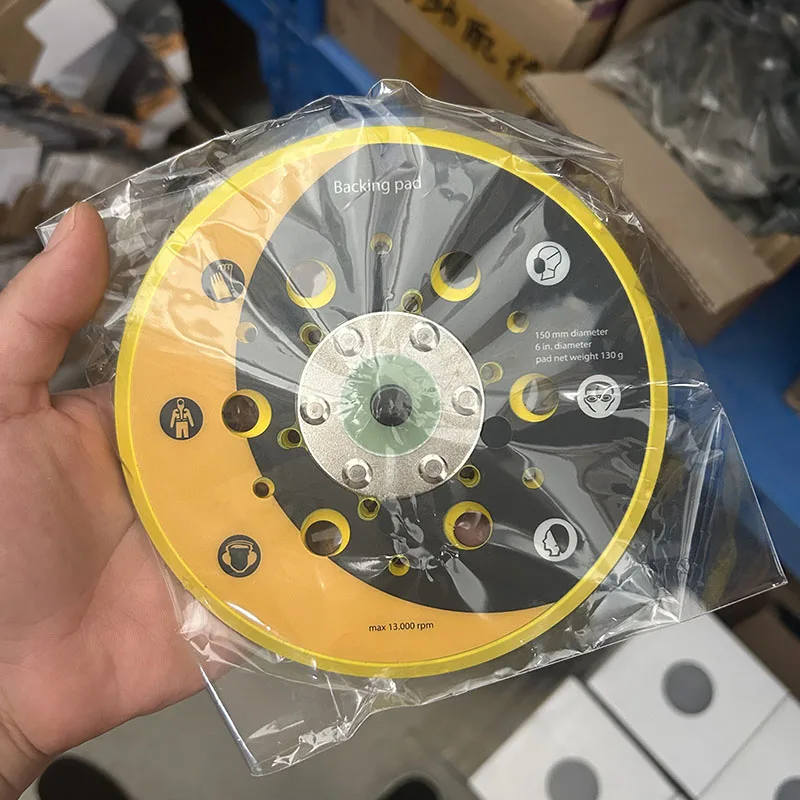 6 Inch Tray Suitable For MIRKA Dry Mill Self-adhesive Disc 150mm Sandpaper Sucker 6-inch Porous Sander Base
6 Inch Tray Suitable For MIRKA Dry Mill Self-adhesive Disc 150mm Sandpaper Sucker 6-inch Porous Sander Base