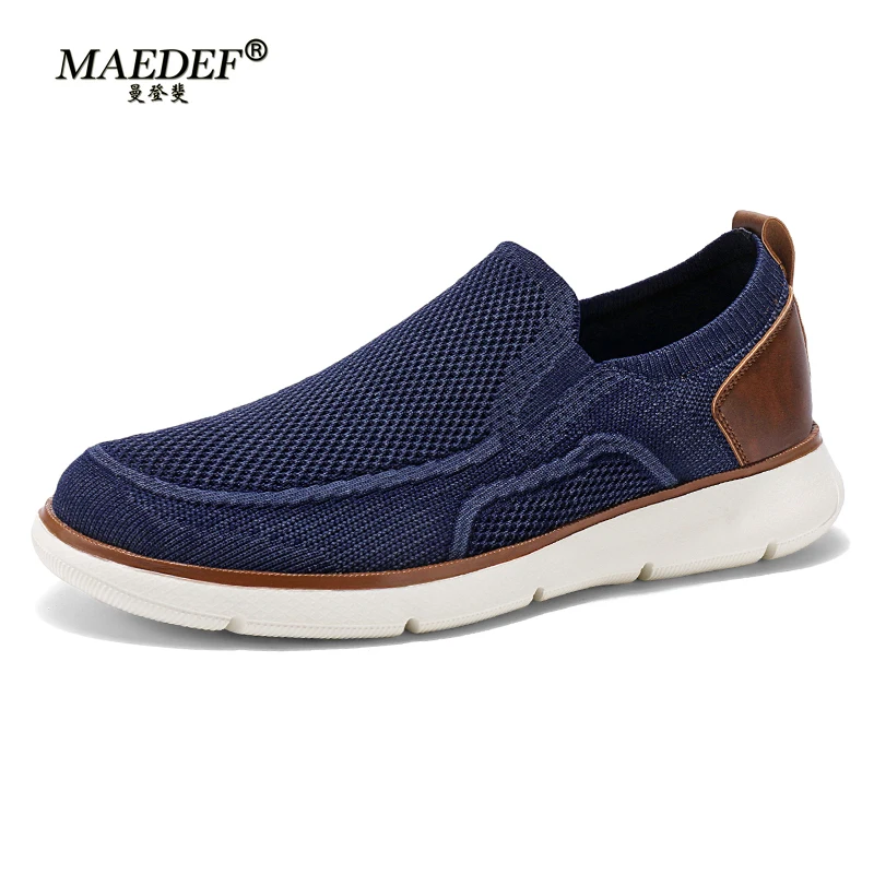 MAEDEF Mens Shoes Breathable Mesh Casual Flats Men Fashion Summer Man Shoes Non Slip Lightweight Comfortable Shoes for Men
MAEDEF Mens Shoes Breathable Mesh Casual Flats Men Fashion Summer Man Shoes Non Slip Lightweight Comfortable Shoes for Men