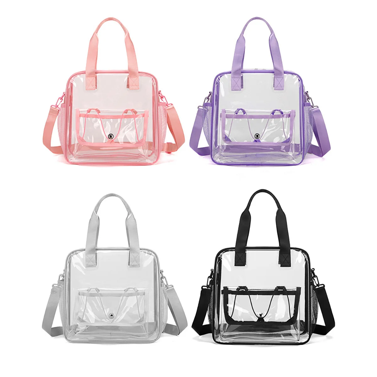 FH Portable Swimming Crossbody Handbag Transparent Shoulder Bag for Women Large Capacity Multifunctional Storage Bag
FH Portable Swimming Crossbody Handbag Transparent Shoulder Bag for Women Large Capacity Multifunctional Storage Bag