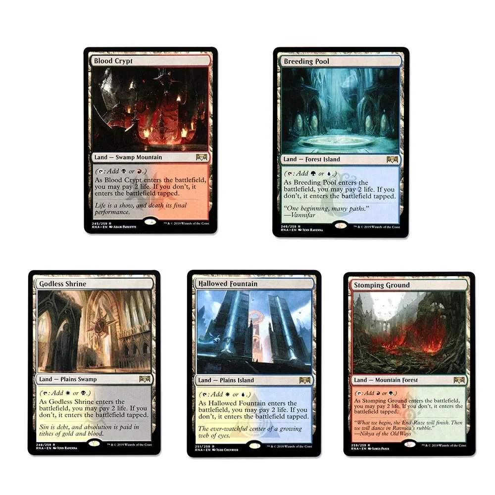 Ravnica Allegiance (RNA) Holo TCG Magical Cards Game Top Quality Proxy Playing Cards Gathering Board Game Trading Cards Proxy
Ravnica Allegiance (RNA) Holo TCG Magical Cards Game Top Quality Proxy Playing Cards Gathering Board Game Trading Cards Proxy