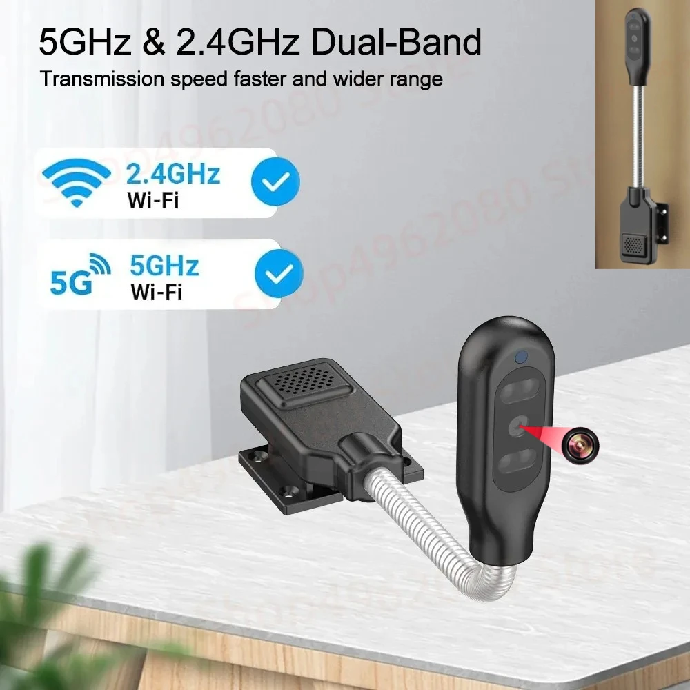 HD1080P Invisible Camera Smart Home Security Protection Mini Camera Wifi 360° Rotate Indoor Remote IP Camcorder Pet/Baby Monitor
HD1080P Invisible Camera Smart Home Security Protection Mini Camera Wifi 360° Rotate Indoor Remote IP Camcorder Pet/Baby Monitor