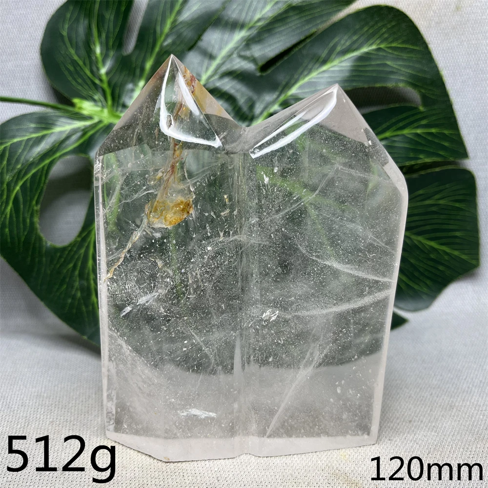 Natural Gemstone Clear Quartz Rainbow Crystal Twin Pointed Tower Home Room Decoration Gift Witchcraft altar Prayer Stone Healing
Natural Gemstone Clear Quartz Rainbow Crystal Twin Pointed Tower Home Room Decoration Gift Witchcraft altar Prayer Stone Healing