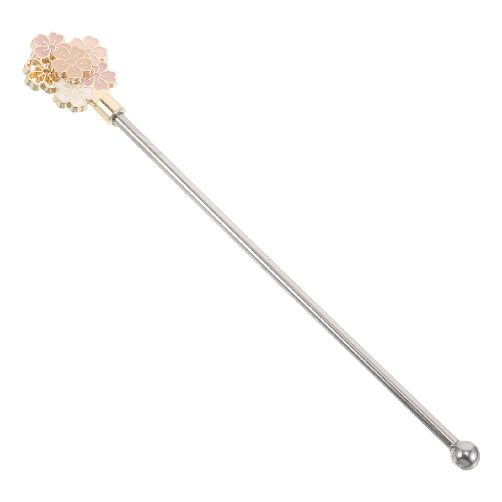 Stainless Steel Stirring Rod Coffee Stirrers Drink Mixing Blender Cherry Blossoms Spoon
Stainless Steel Stirring Rod Coffee Stirrers Drink Mixing Blender Cherry Blossoms Spoon