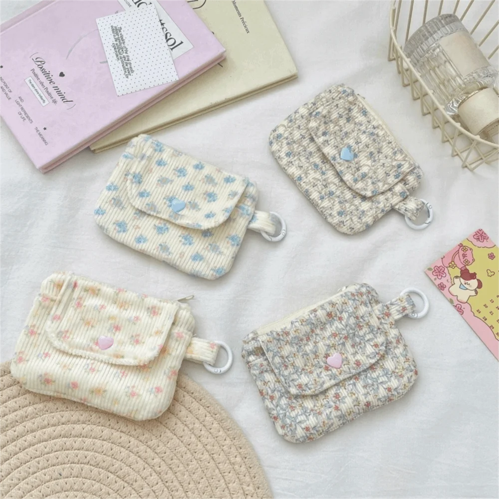 Portable Corduroy Coin Purse Floral Multi-layer Card Holder Snap Button Lipstick Pouch for Student Girls
Portable Corduroy Coin Purse Floral Multi-layer Card Holder Snap Button Lipstick Pouch for Student Girls