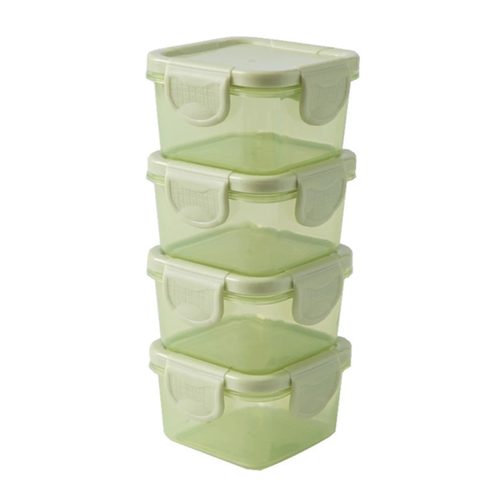 4pcs Food Storage Containers Mini Boxes Sealed Vegetable Box Fruit Containers Portable Houseware
4pcs Food Storage Containers Mini Boxes Sealed Vegetable Box Fruit Containers Portable Houseware
