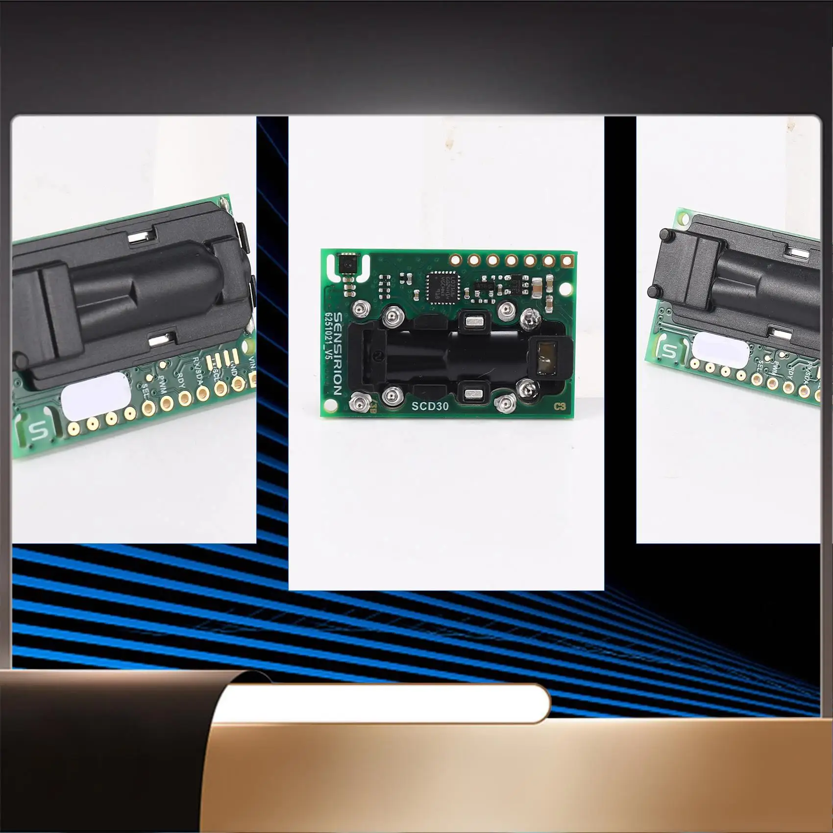 Модуль датчиков качества воздуха SCD30 для измерений CO2 и RH/T I2C Modbus PWM-X64A
Модуль датчиков качества воздуха SCD30 для измерений CO2 и RH/T I2C Modbus PWM-X64A