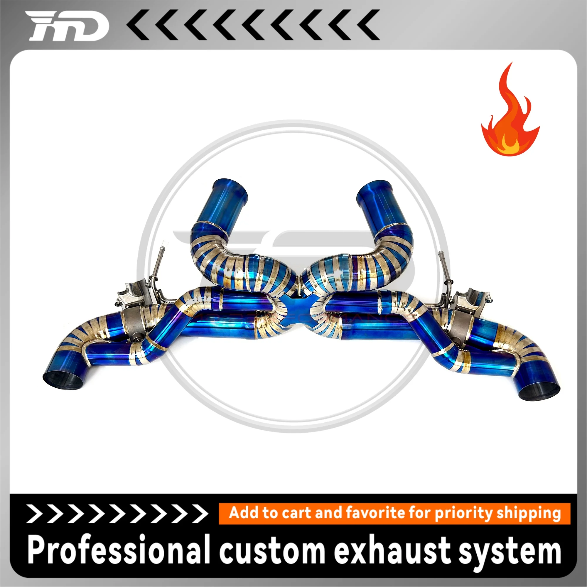 Titanium Exhaust System Performance Catback for Mclaren GT 4.0T With Valve HMD
Titanium Exhaust System Performance Catback for Mclaren GT 4.0T With Valve HMD