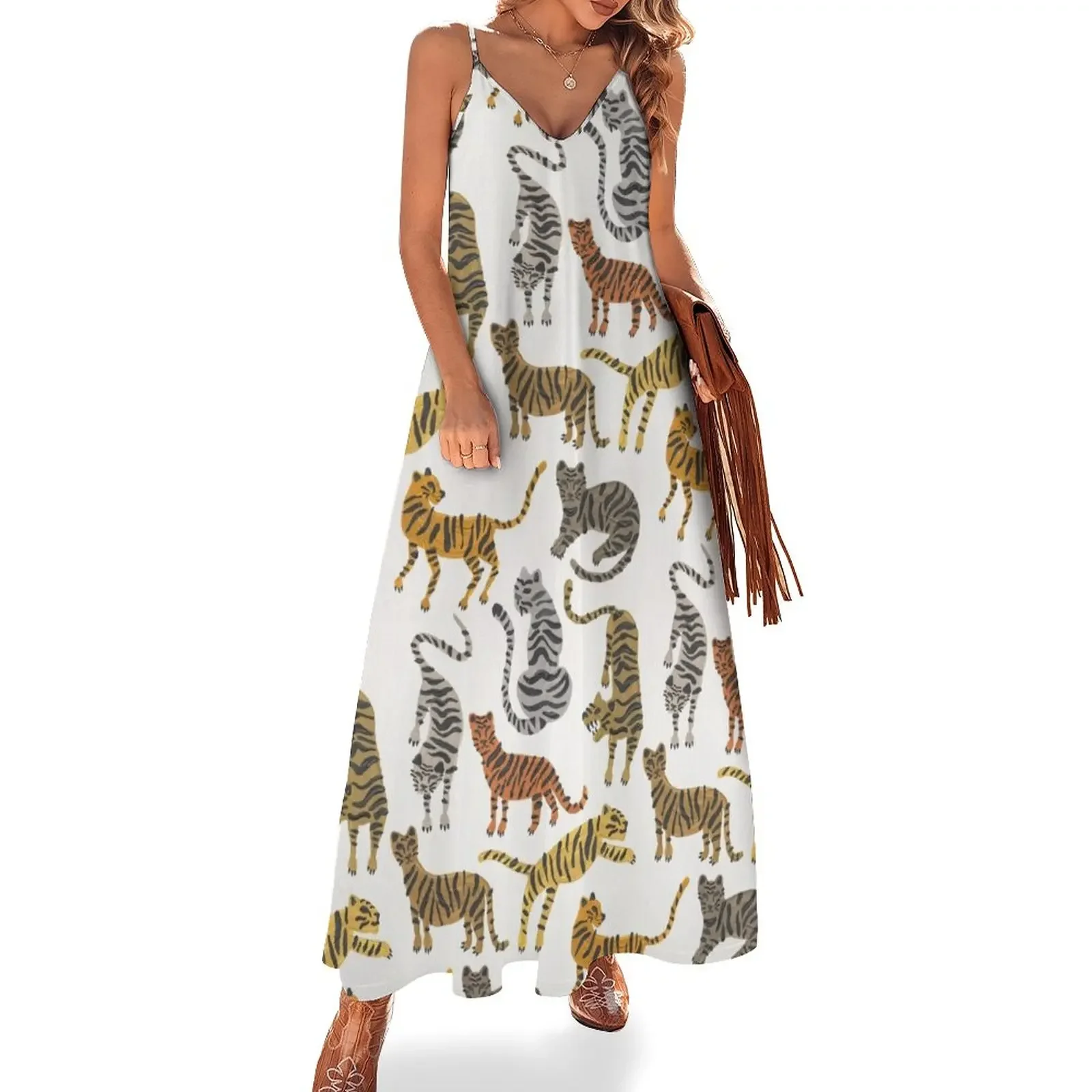 Tiger Collection – Neutral Palette Sleeveless Dress Women's clothing Female clothing Dress
Tiger Collection – Neutral Palette Sleeveless Dress Women's clothing Female clothing Dress