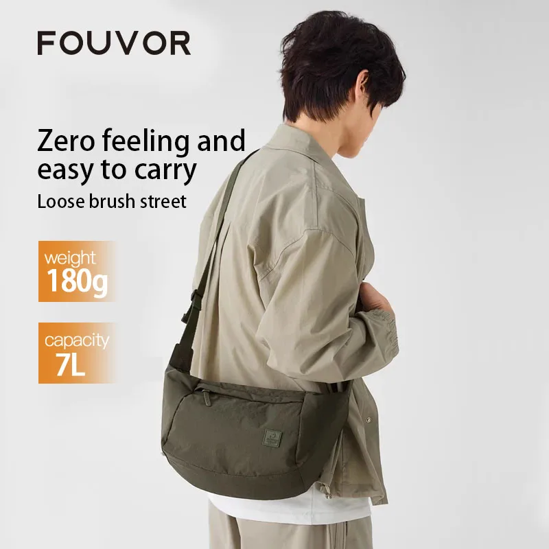 FOUVOR 2026 Trend Women Crossbody Bag Canvas Lightweight Large-Capacity Versatile Casual Commute Travel Shoulder Bags 3071-06
FOUVOR 2026 Trend Women Crossbody Bag Canvas Lightweight Large-Capacity Versatile Casual Commute Travel Shoulder Bags 3071-06