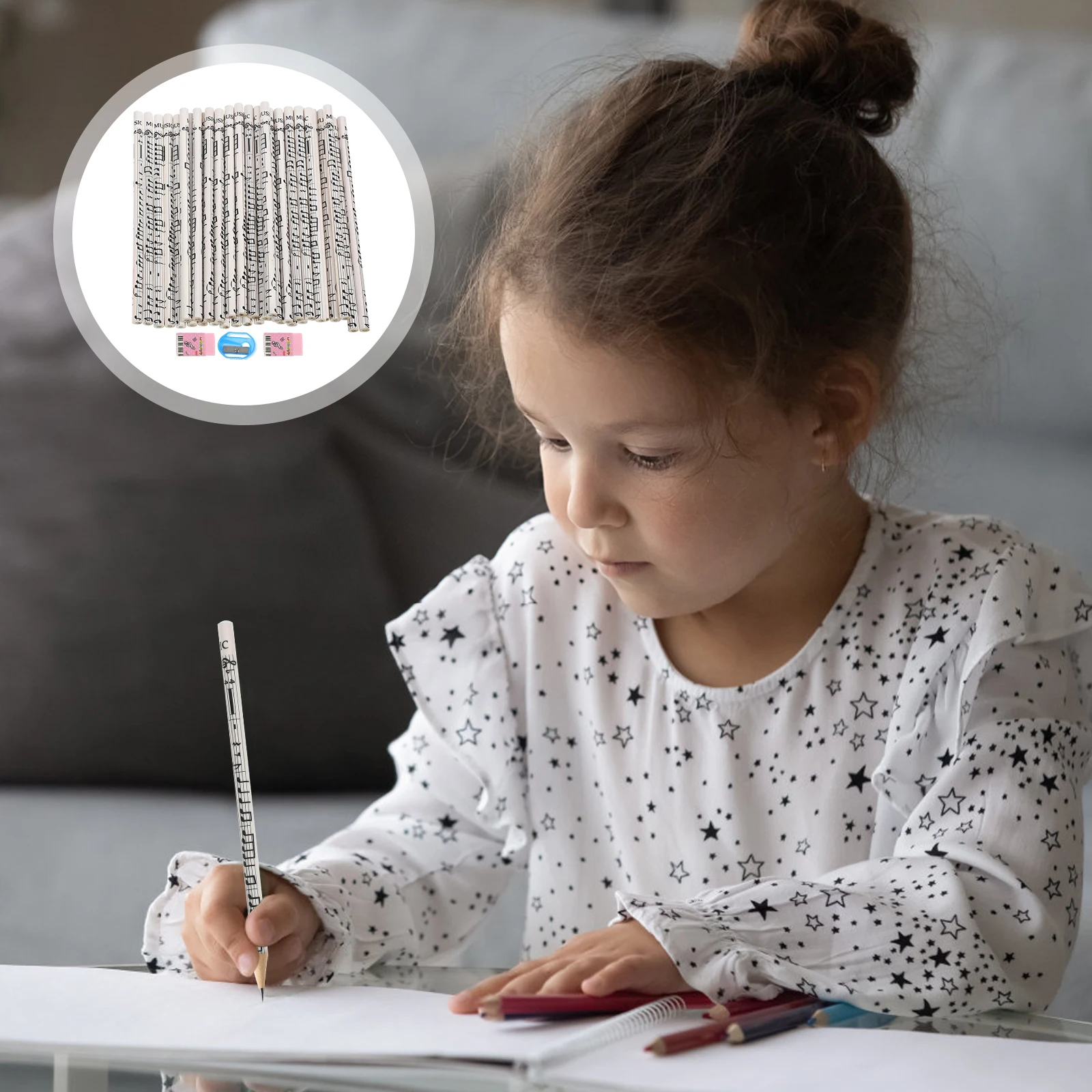 36pcs Music Note Pencils White Color Kids School Supplies Student Party Gifts Stationary Office Stuff Christmas Bulk
36pcs Music Note Pencils White Color Kids School Supplies Student Party Gifts Stationary Office Stuff Christmas Bulk
