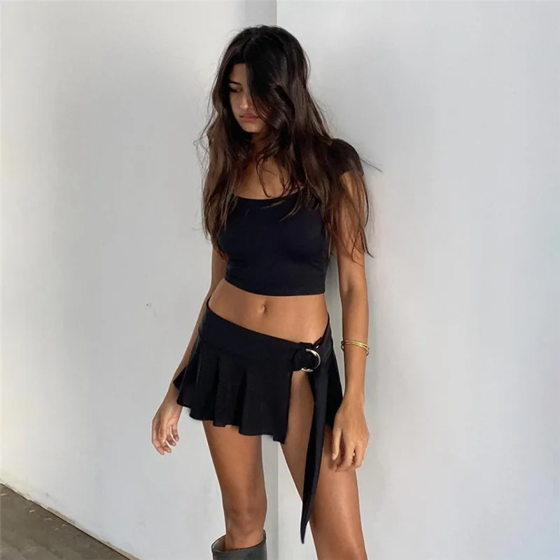 Fashionable Short Crop Top And High Waist Split Skirt Set Women's Spring Summer 2024 Polyester Material Short Sleeve Set
Fashionable Short Crop Top And High Waist Split Skirt Set Women's Spring Summer 2024 Polyester Material Short Sleeve Set