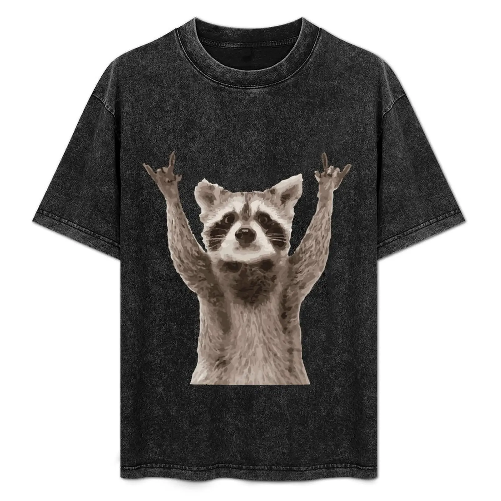 Raccoon Do Signal Rocker - Funny T-Shirt Anti-Fade Casual Tee Shirt
Raccoon Do Signal Rocker - Funny T-Shirt Anti-Fade Casual Tee Shirt