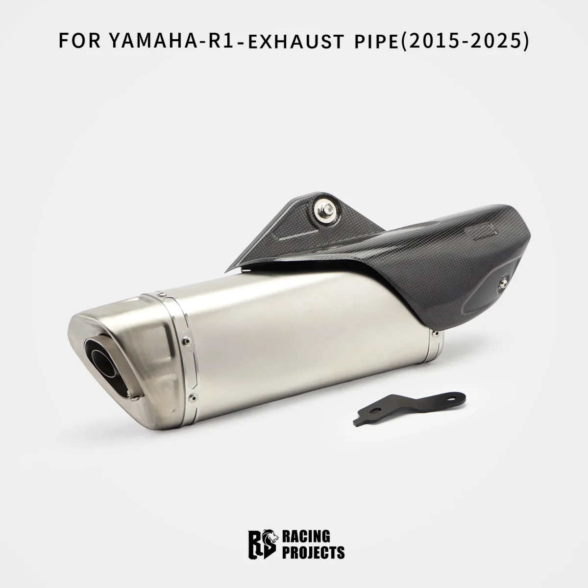 RS For YAMAHA MT10 R1M Motorcycle exhaust system stainless steel Modified escape muffler with original caliber 14-2025 DB Killer
RS For YAMAHA MT10 R1M Motorcycle exhaust system stainless steel Modified escape muffler with original caliber 14-2025 DB Killer