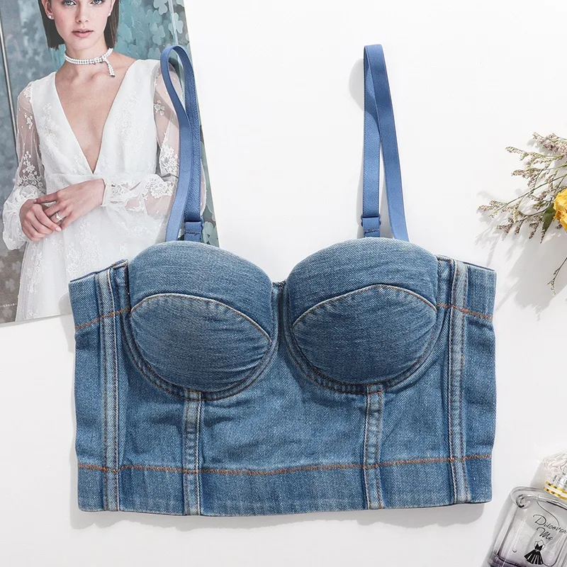 Retro slim denim suspenders, sweet and cool hot girl style suspenders vest, solid color fashion simple and versatile suspenders
Retro slim denim suspenders, sweet and cool hot girl style suspenders vest, solid color fashion simple and versatile suspenders