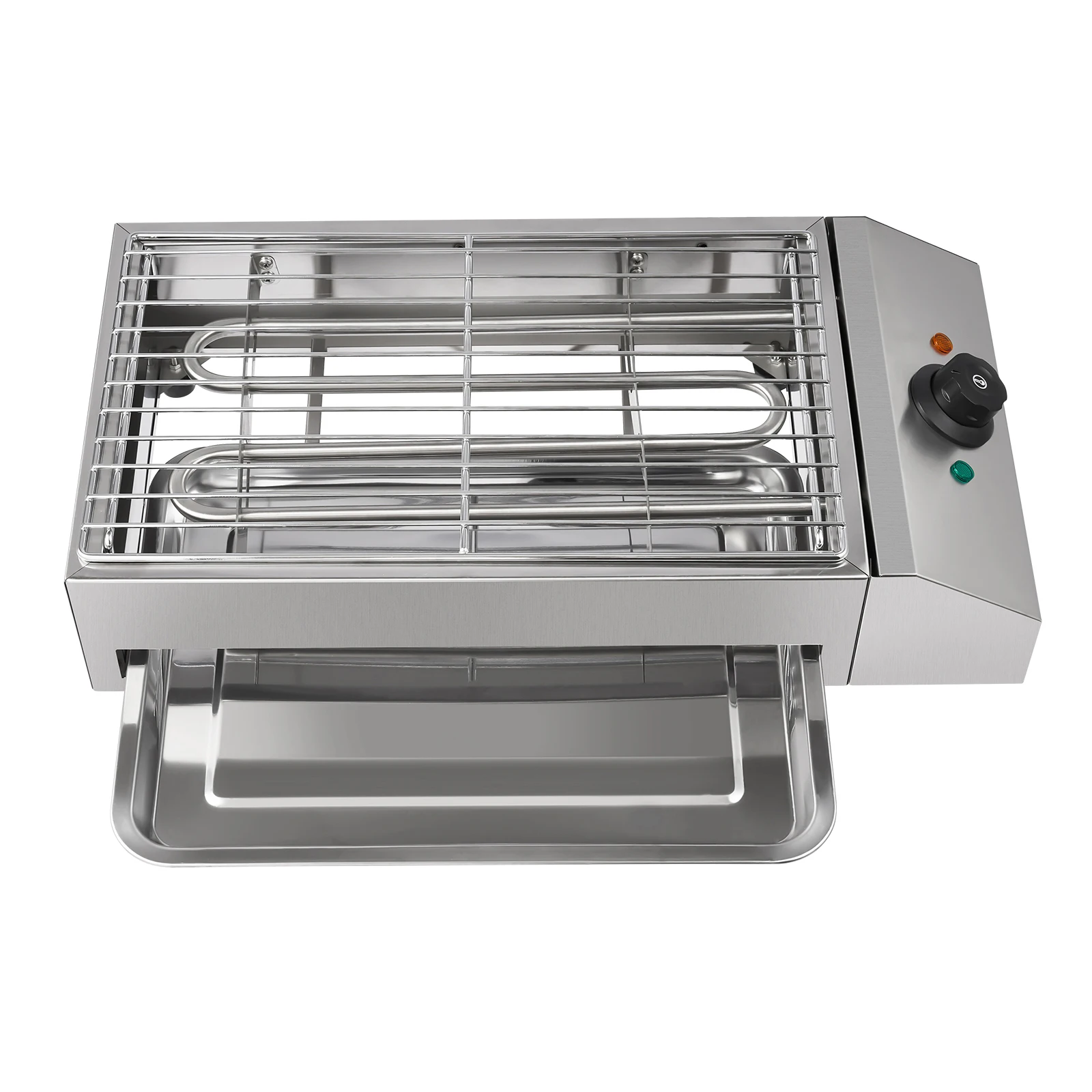 1800W Electric BBQ Grill 122-302℉ Countertop Stainless Steel Barbecue Griddle 110V Commercial Cooking Oven for Indoor Outdoor
1800W Electric BBQ Grill 122-302℉ Countertop Stainless Steel Barbecue Griddle 110V Commercial Cooking Oven for Indoor Outdoor