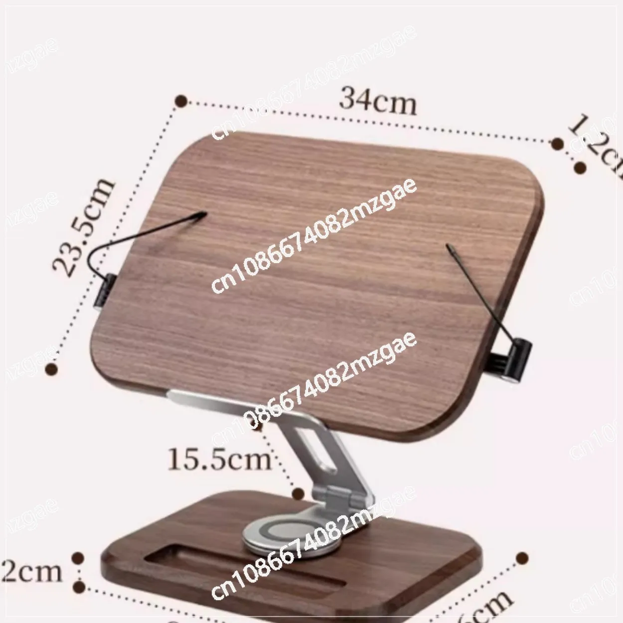 Black walnut solid wood reader computer bracket Multifunctional lifting and rotating computer bracket Reading
Black walnut solid wood reader computer bracket Multifunctional lifting and rotating computer bracket Reading