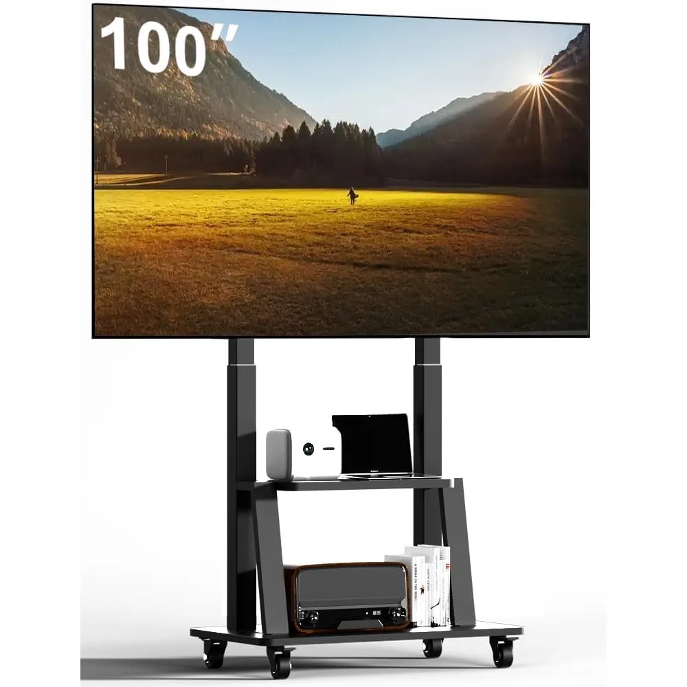 Mobile Tv Cart Rolling Tv Stand For 42 To 55 65 70 75 85 86 90 100 Inch Television Heavy Duty Portable Tv Stand On Wheels, Heigh
Mobile Tv Cart Rolling Tv Stand For 42 To 55 65 70 75 85 86 90 100 Inch Television Heavy Duty Portable Tv Stand On Wheels, Heigh