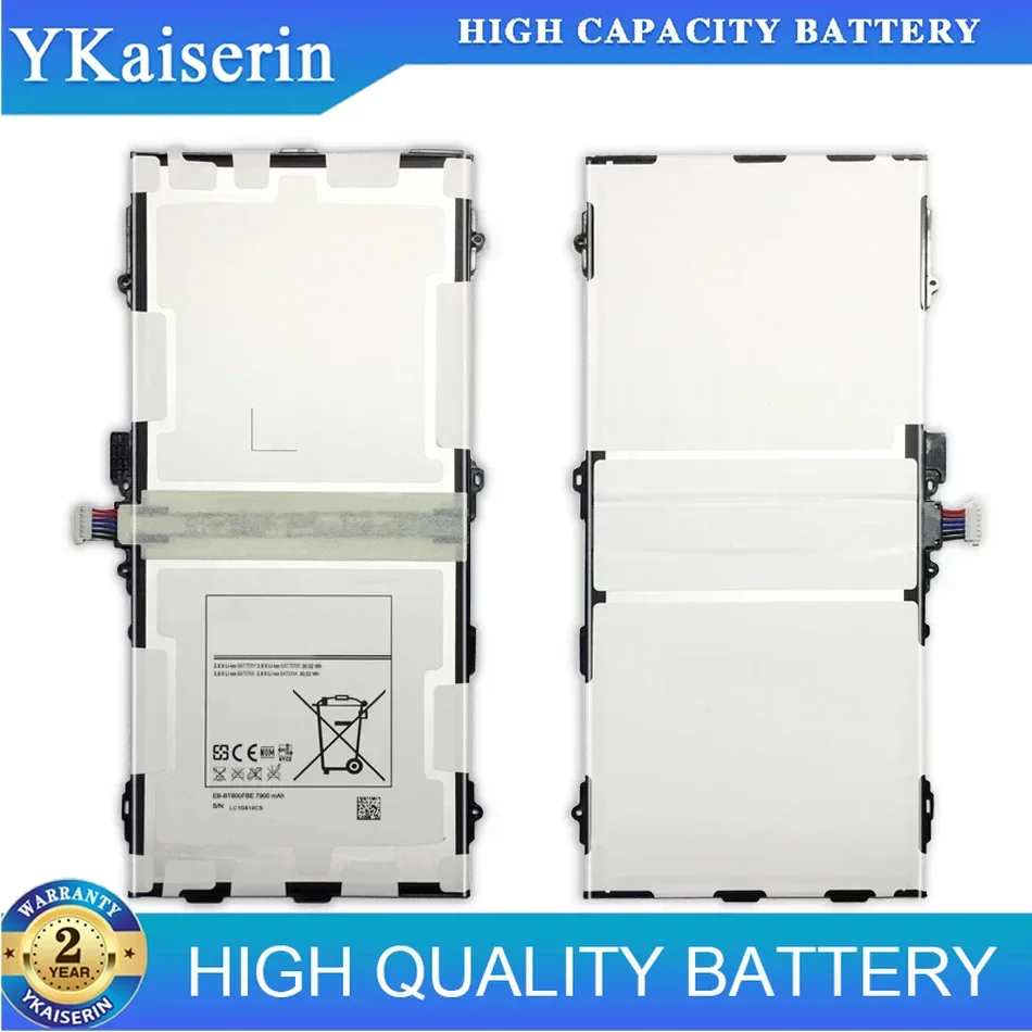 EB-BT800FBE Сменный аккумулятор большой емкости для Samsung Galaxy Tab S 10,5 SM T800 T801 T805 T807 T807A T807P 7900 мАч
EB-BT800FBE Сменный аккумулятор большой емкости для Samsung Galaxy Tab S 10,5 SM T800 T801 T805 T807 T807A T807P 7900 мАч