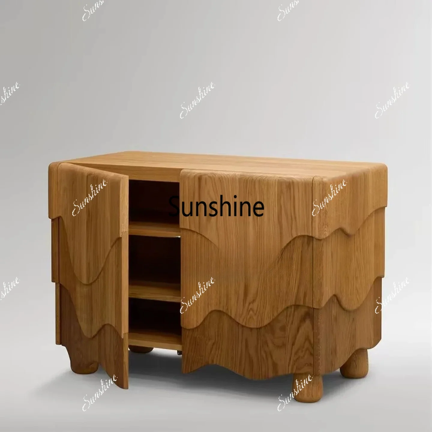 Medieval solid wood bedside table, bedroom storage cabinet
Medieval solid wood bedside table, bedroom storage cabinet
