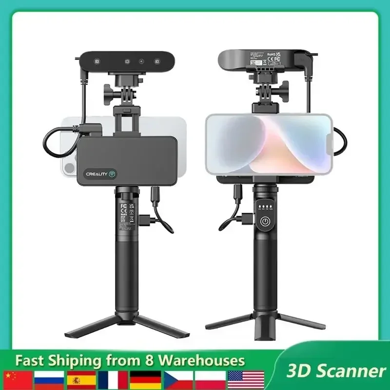 Топ! CR-Scan Ferret Pro WiFi 3D-сканер Ручное отслеживание с защитой от сотрясений 0,1 мм Точность беспроводное сканирование для Mac iOS Win Android
Топ! CR-Scan Ferret Pro WiFi 3D-сканер Ручное отслеживание с защитой от сотрясений 0,1 мм Точность беспроводное сканирование для Mac iOS Win Android
