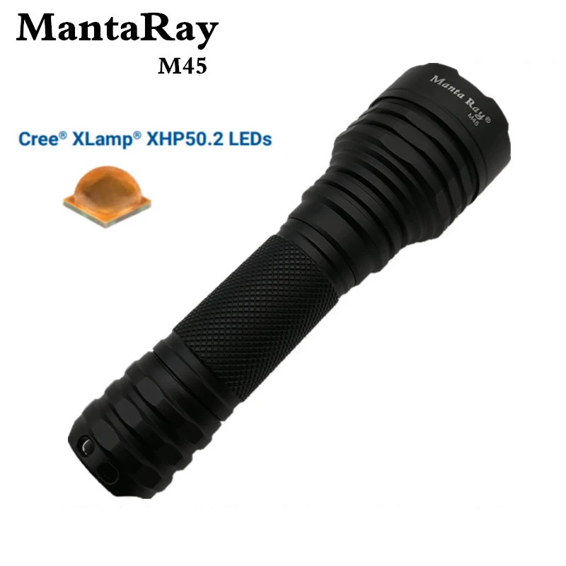 Manta Ray M45 Luminus SST-40.2 18 Вт 2600LM 6-режимный 6A светодиодный уличный фонарик дальнего действия перезаряжаемый мощный фонарик
Manta Ray M45 Luminus SST-40.2 18 Вт 2600LM 6-режимный 6A светодиодный уличный фонарик дальнего действия перезаряжаемый мощный фонарик