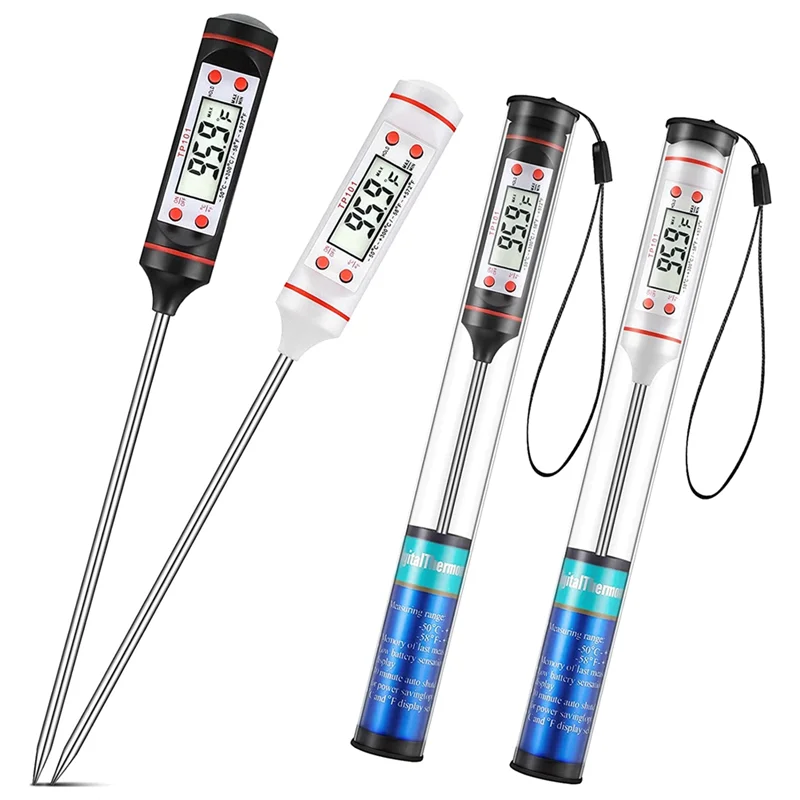 A22I Kitchen Food Thermometer Waterproof Digital Immediate Read Meat Thermometer with Long Probe for Candle, Milk, Fry, Roast
A22I Kitchen Food Thermometer Waterproof Digital Immediate Read Meat Thermometer with Long Probe for Candle, Milk, Fry, Roast
