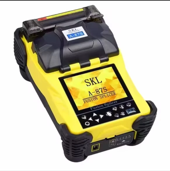 A-87S Fusion Splicer Fiber Optic Splicing Machine High Quality Equipment for Optical Fiber Splicing Fusionadora De Splicer
A-87S Fusion Splicer Fiber Optic Splicing Machine High Quality Equipment for Optical Fiber Splicing Fusionadora De Splicer