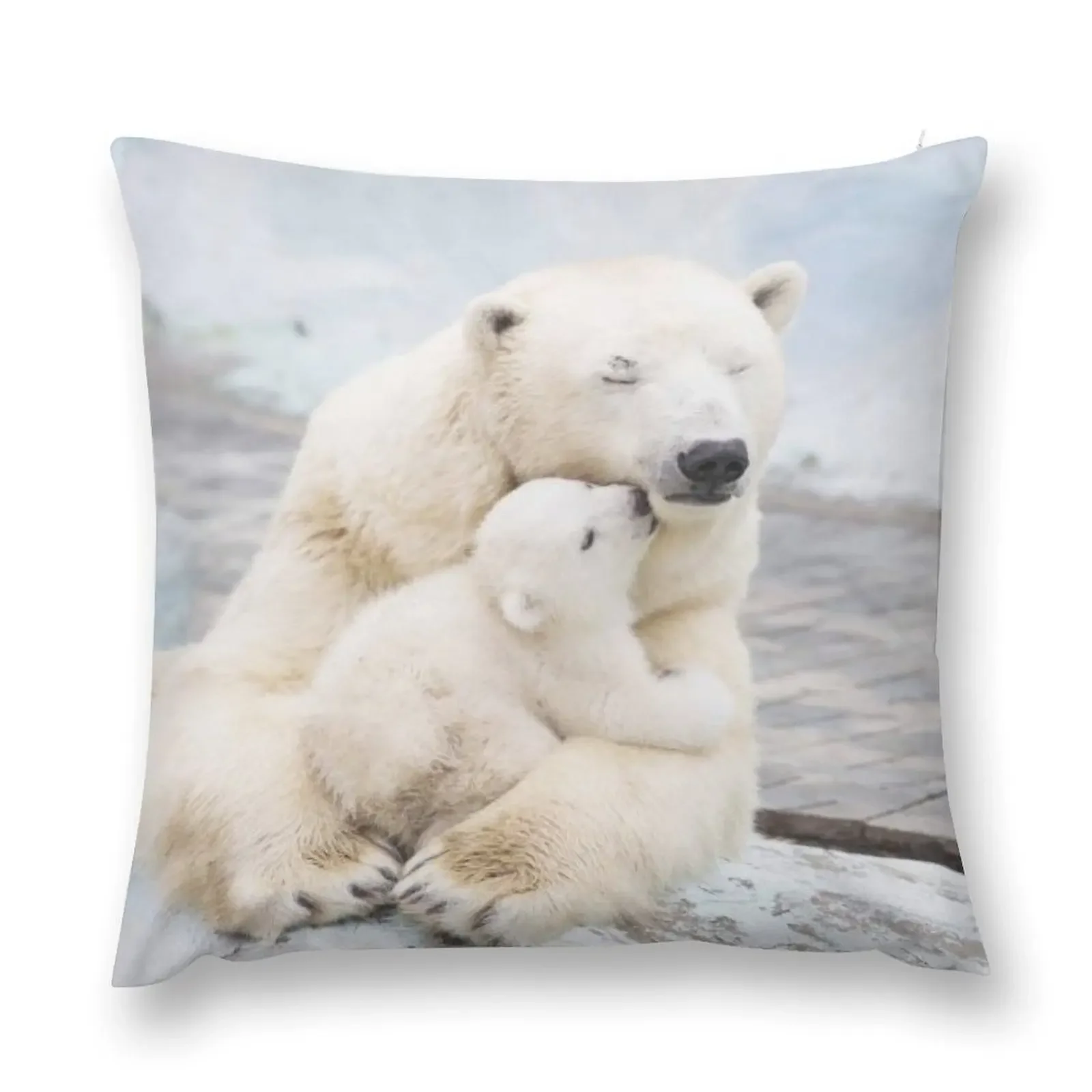 Polar Bear and baby Throw Pillow Decorative Cover For Living Room Room decorating items pillow
Polar Bear and baby Throw Pillow Decorative Cover For Living Room Room decorating items pillow