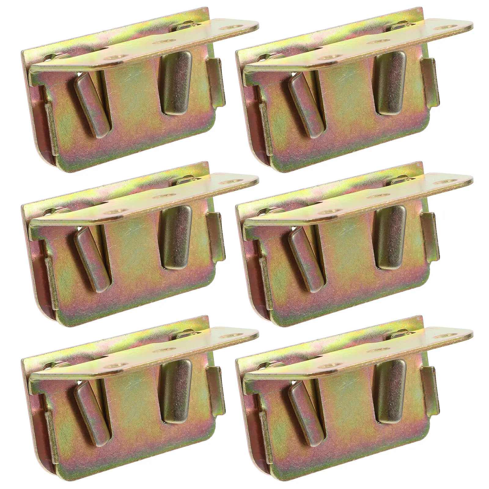 6Pcs Bed Slat Connector Thickened Hinge Buckle Bed Rail Fasteners Easy Installation Thickened Hinge Buckle Headboard Brackets 
6Pcs Bed Slat Connector Thickened Hinge Buckle Bed Rail Fasteners Easy Installation Thickened Hinge Buckle Headboard Brackets