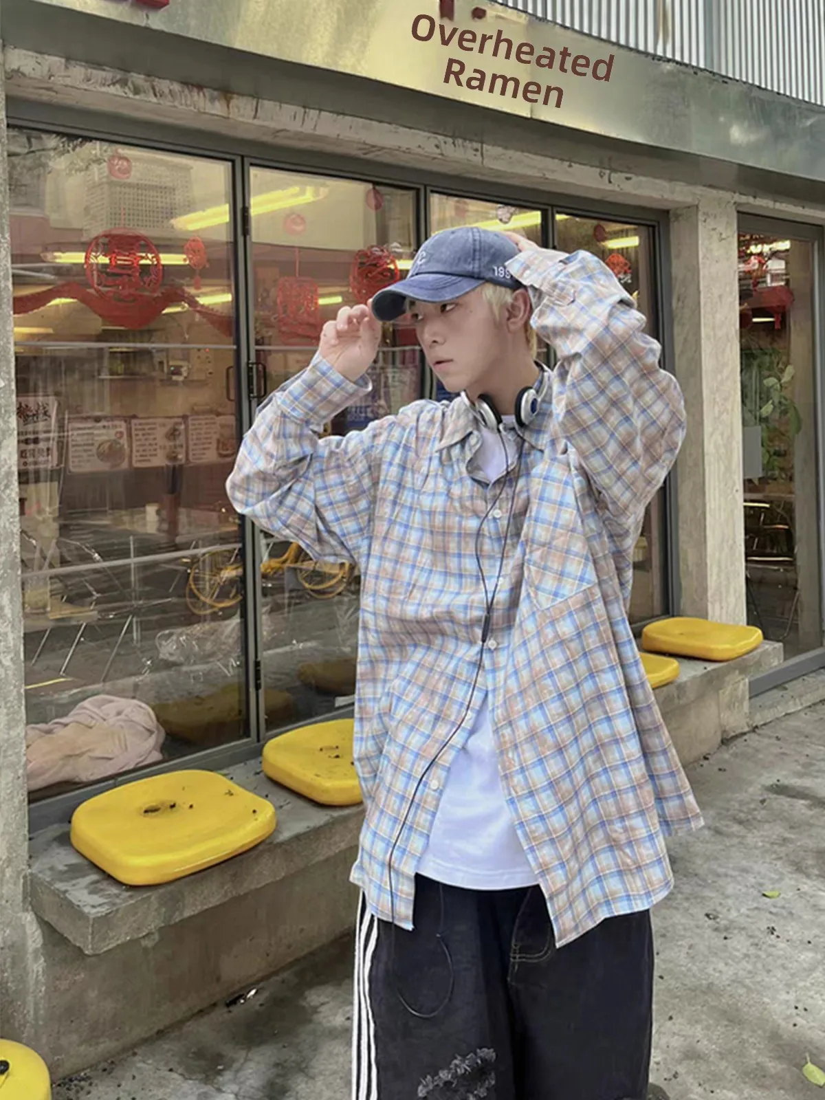 American Retro Tie Dye Plaid Long Sve Men's Casual irt Spring Summer Loose Color Blo High End Feeling Outdoor Coat
American Retro Tie Dye Plaid Long Sve Men's Casual irt Spring Summer Loose Color Blo High End Feeling Outdoor Coat