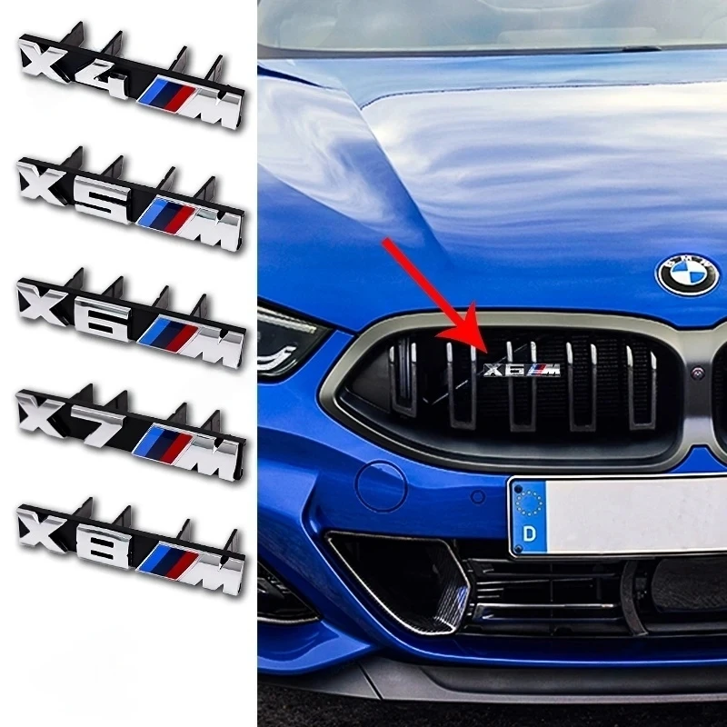For BMW M Emblem X1 X2 X3 X4 X5 X6 X7 E38 E39 E30 3D ABS Front Grille Badge Vehicle Exterior Tuning Accessories
For BMW M Emblem X1 X2 X3 X4 X5 X6 X7 E38 E39 E30 3D ABS Front Grille Badge Vehicle Exterior Tuning Accessories