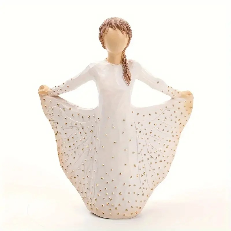 Hemline girl resin statue living room bedroom carved ornaments anniversary home gift sculpture and dining table decoration
Hemline girl resin statue living room bedroom carved ornaments anniversary home gift sculpture and dining table decoration