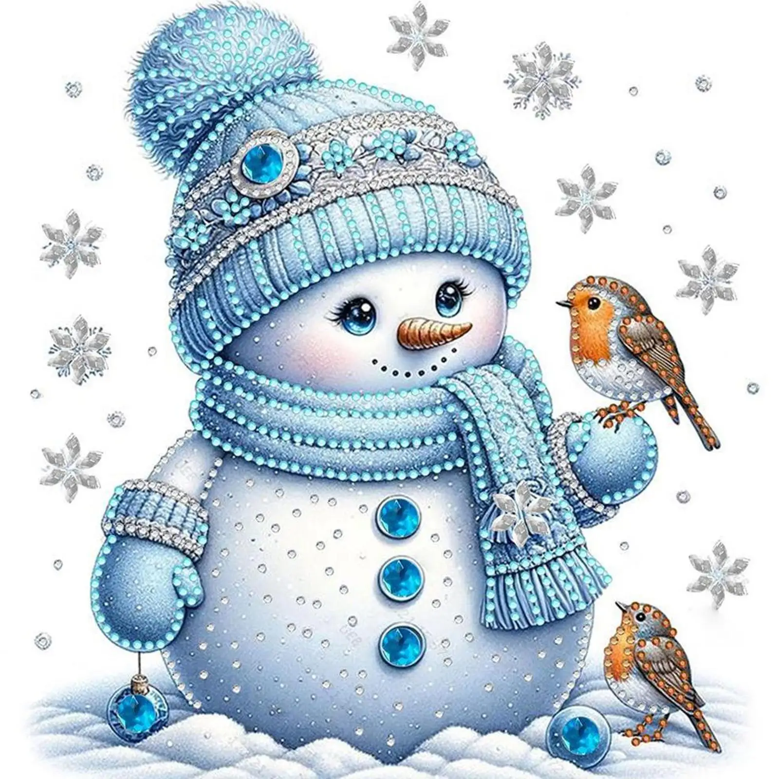 4pcs 30x30cm Christmas 5D DIY Special Shape Crystal Partial Diamond Painting Kit
4pcs 30x30cm Christmas 5D DIY Special Shape Crystal Partial Diamond Painting Kit