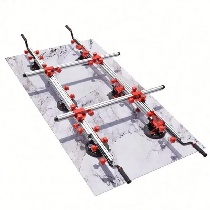 Panel Lifter Large Format Tile Thin Slab Glass Marble Stone Handling Lifting Carrying Tool for Construction Installation Works
Panel Lifter Large Format Tile Thin Slab Glass Marble Stone Handling Lifting Carrying Tool for Construction Installation Works
