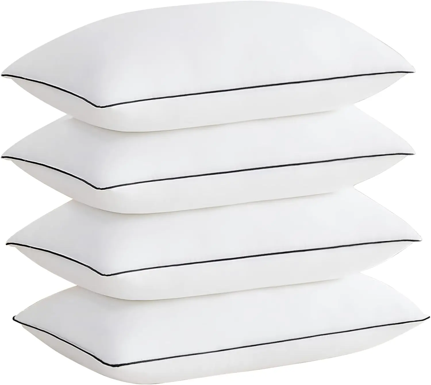 Cooling Bed Pillows for Sleeping, Luxury Hotel Quality with Breathable Cover, Reduces Neck Pain, King Size Pack of 4 in Black
Cooling Bed Pillows for Sleeping, Luxury Hotel Quality with Breathable Cover, Reduces Neck Pain, King Size Pack of 4 in Black