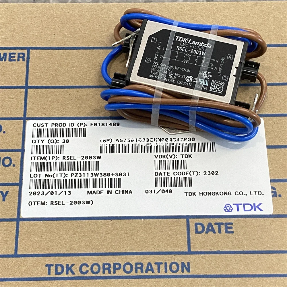 RSEL-2003W RSEL-2006W RSEL-2006A Power Filter TDK-Lambda
RSEL-2003W RSEL-2006W RSEL-2006A Power Filter TDK-Lambda