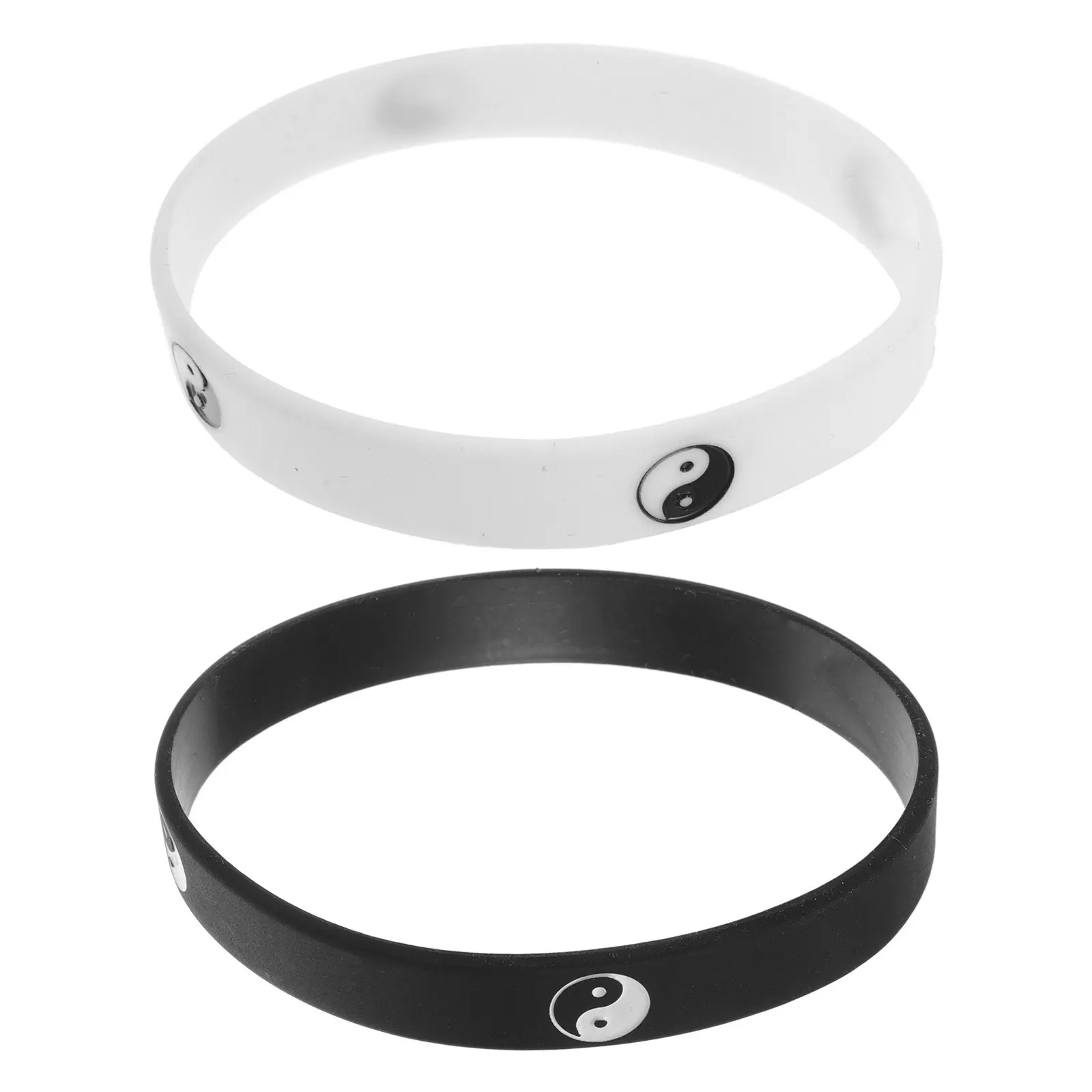 2Pcs Silicone Wristbands for Street Dance Tai Sports Stylish Yin Yang Design Comfortable Flexible Unisex
2Pcs Silicone Wristbands for Street Dance Tai Sports Stylish Yin Yang Design Comfortable Flexible Unisex