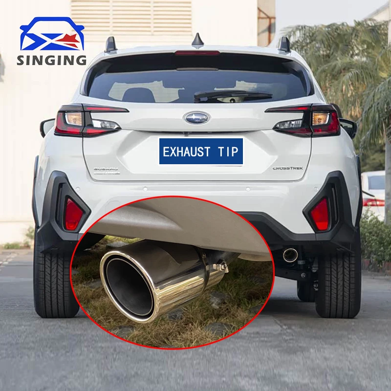 Аксессуары, наконечник выхлопной трубы глушителя # Запчасти для украшения хвоста из нержавеющей стали 304, автозапчасти для Subaru Crosstrek 2023-2025 гг.
Аксессуары, наконечник выхлопной трубы глушителя # Запчасти для украшения хвоста из нержавеющей стали 304, автозапчасти для Subaru Crosstrek 2023-2025 гг.
