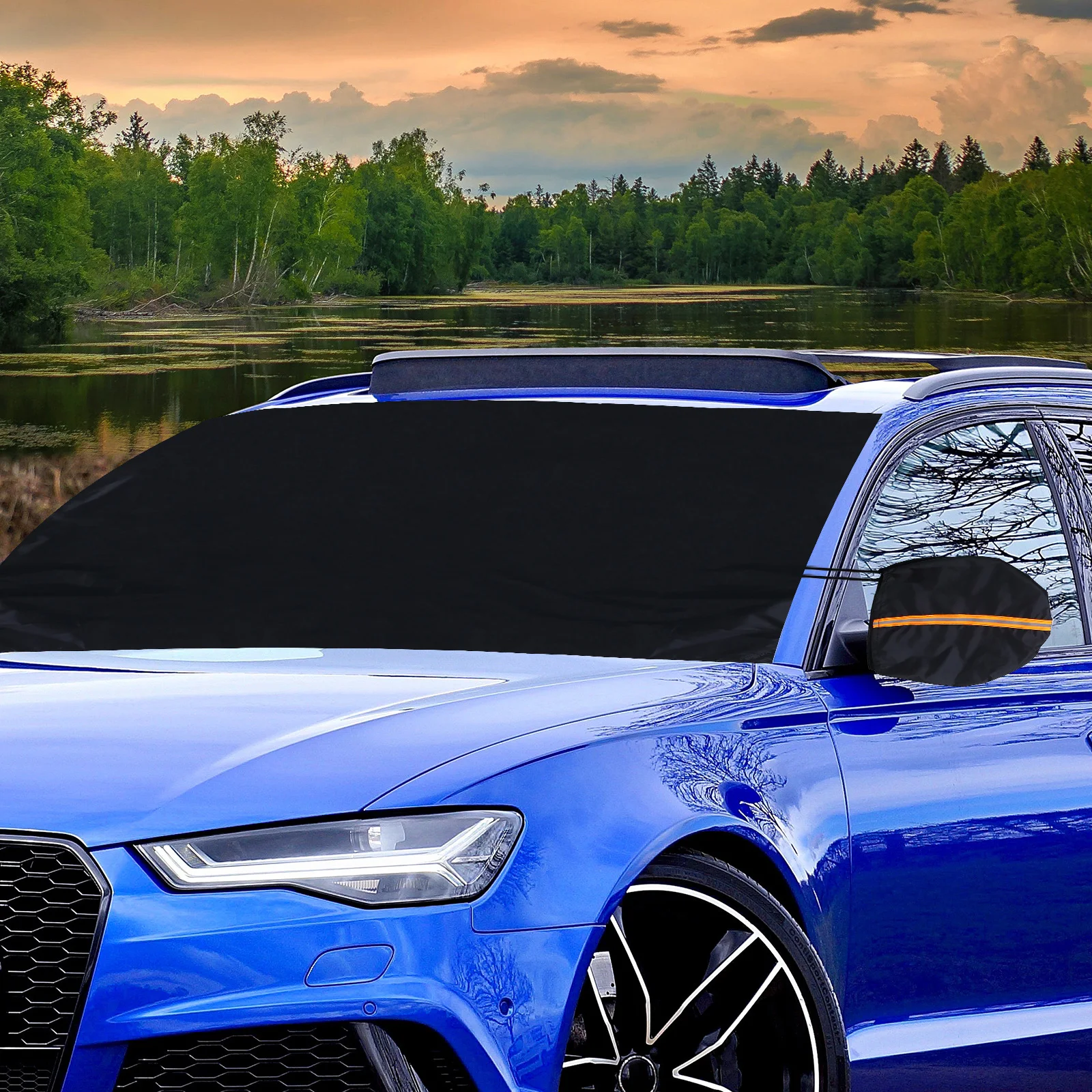 Upgraded Thick Winter Ice Front Windscreen Window Shield Sunshade Fits Front Window Car Snow Cover Cover Vehicles
Upgraded Thick Winter Ice Front Windscreen Window Shield Sunshade Fits Front Window Car Snow Cover Cover Vehicles