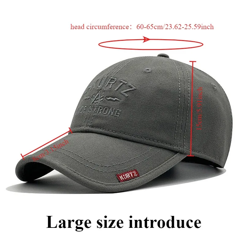 Plus Size 65cm Versatile Baseball Caps Man Top Quality Cotton Soft Sun Hats Women Big Bone Man Outdoors Causal Peaked Hat Male
Plus Size 65cm Versatile Baseball Caps Man Top Quality Cotton Soft Sun Hats Women Big Bone Man Outdoors Causal Peaked Hat Male