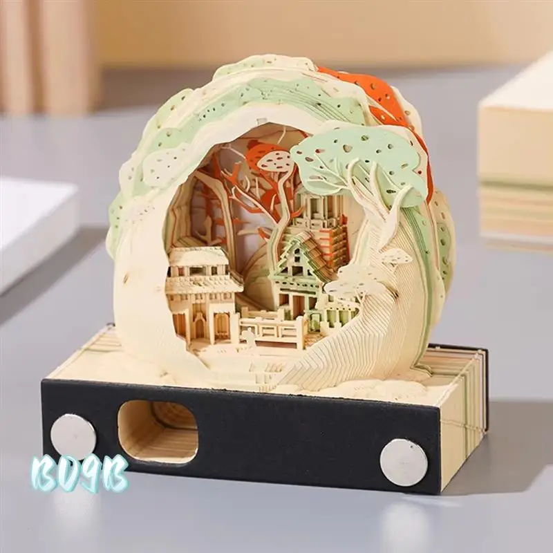 3D Paper Carving Art Calendar - Office Desktop Ornament, Birthday Gift, Stress Relief-B09B
3D Paper Carving Art Calendar - Office Desktop Ornament, Birthday Gift, Stress Relief-B09B